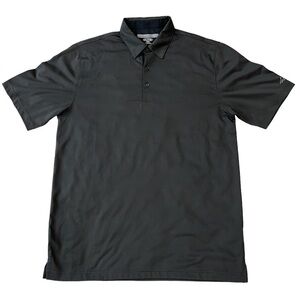 Greg Norman collection Play Dry men’s gray short sleeve polo golf shirt medium